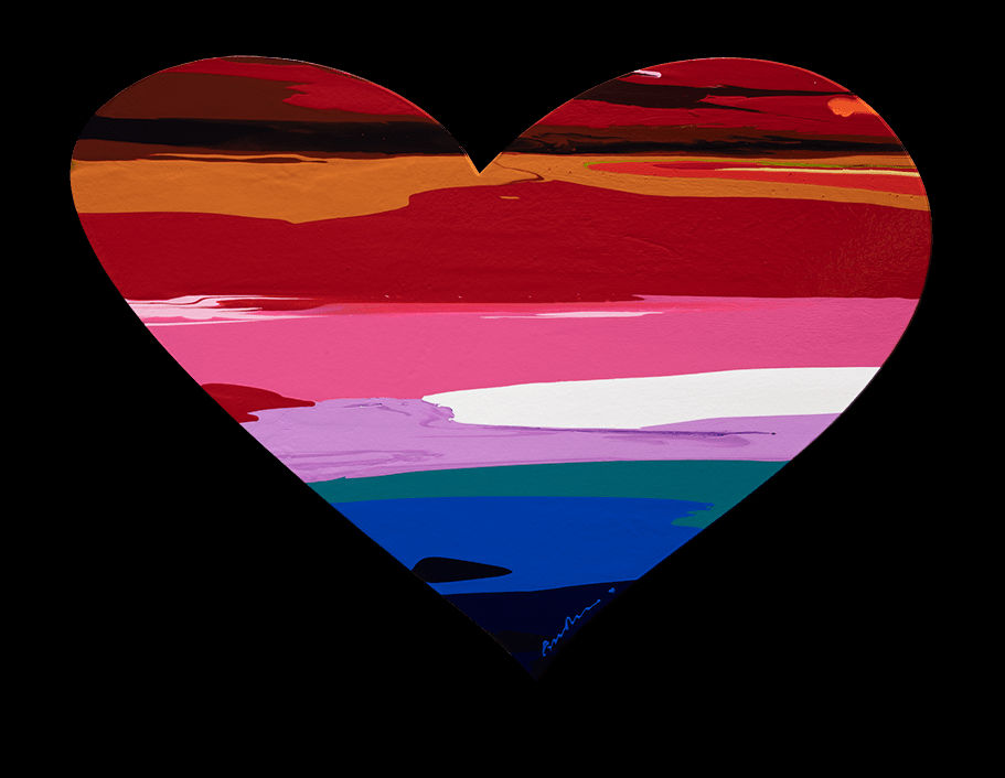 Simon Bull, Strawberry Skies, 2022