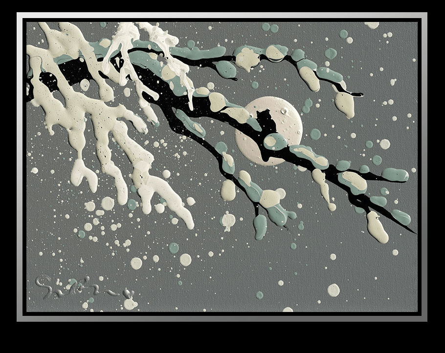 Simon Bull, Snowy Night, 2024