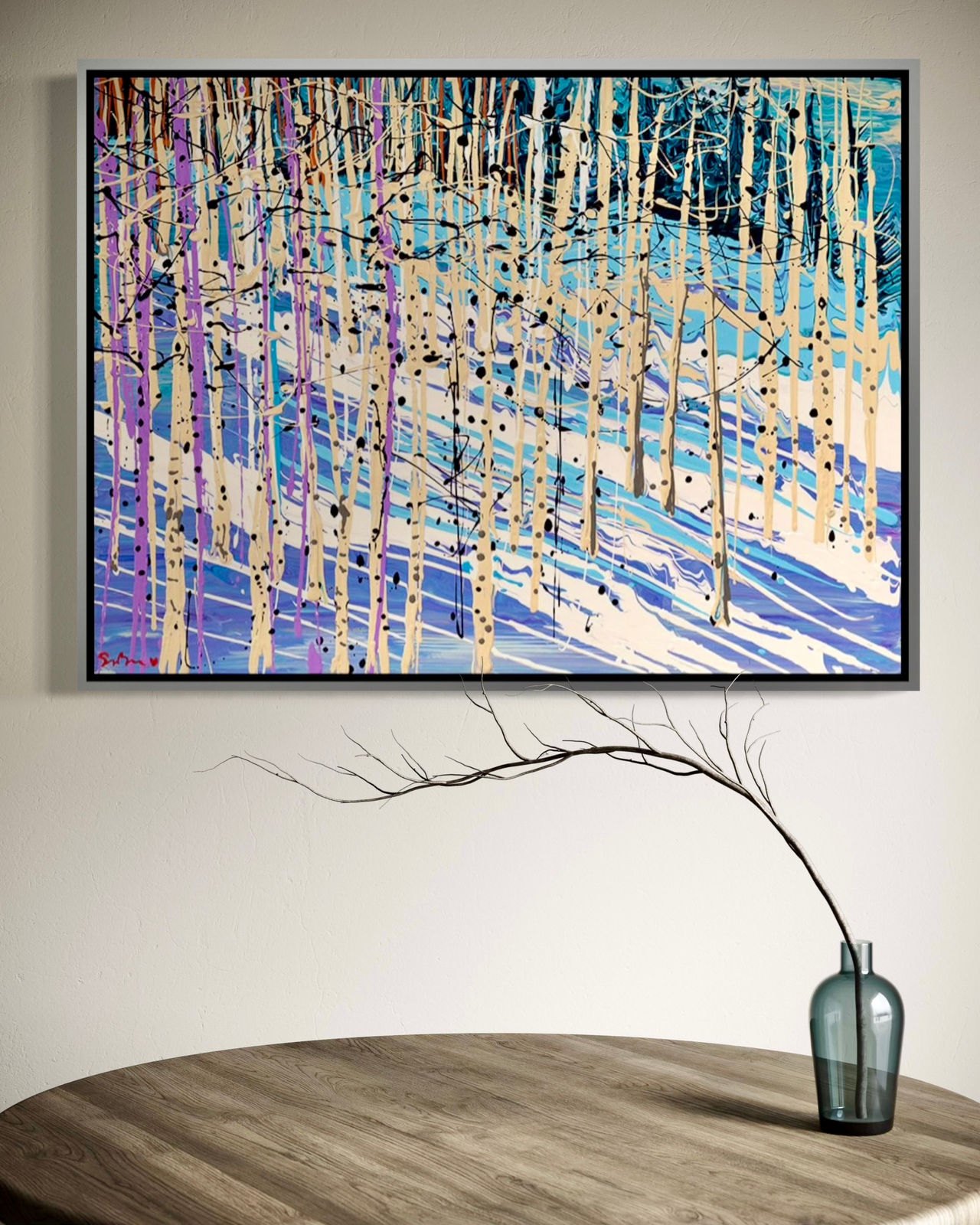 Simon Bull, Aspen Shadows, 2025