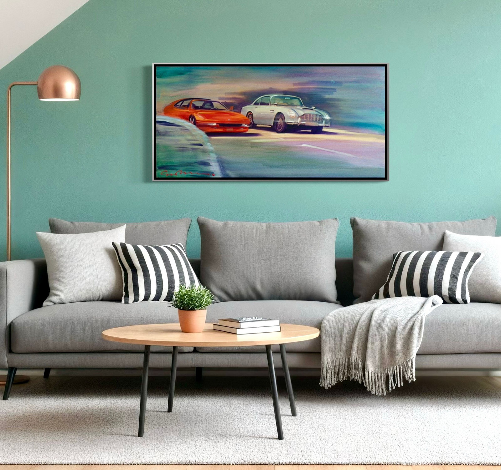 Simon Bull, Mountain Pass, DB5 vs F355, 2025