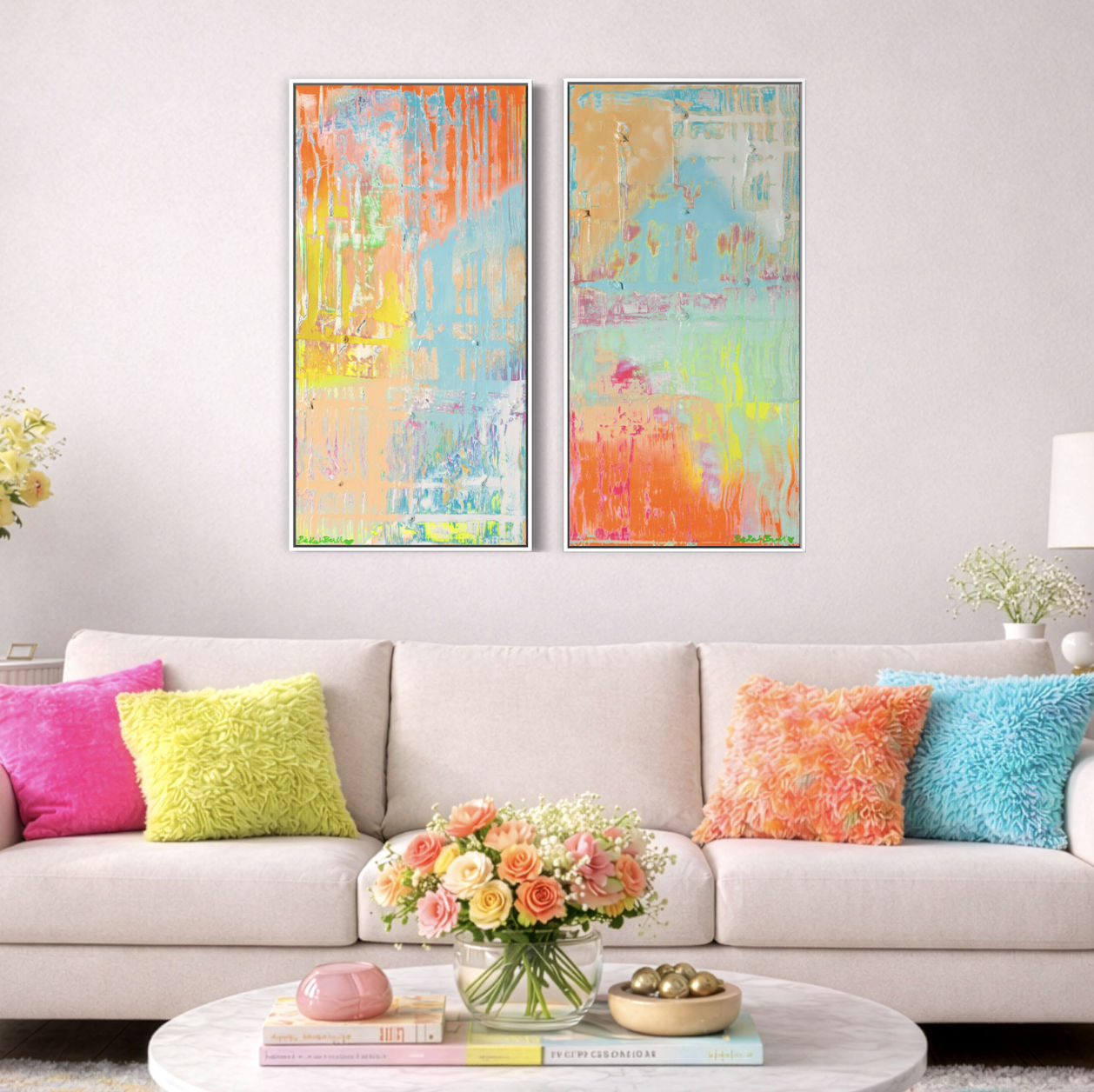 Bekah Bull, I Saw The Light [Panel 1], And Thought Of You [Panel 2], 2025