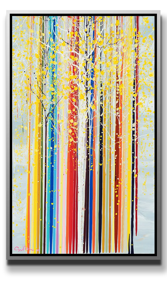 Simon Bull, Colorful Forest, 2026