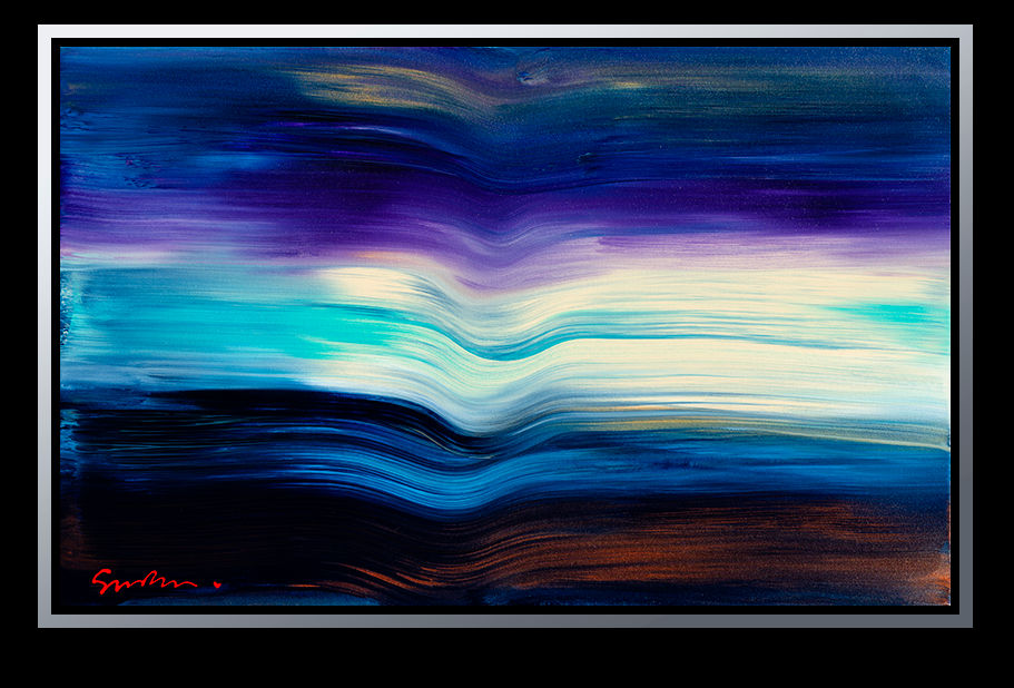 Simon Bull, Infinite Blue, 2020