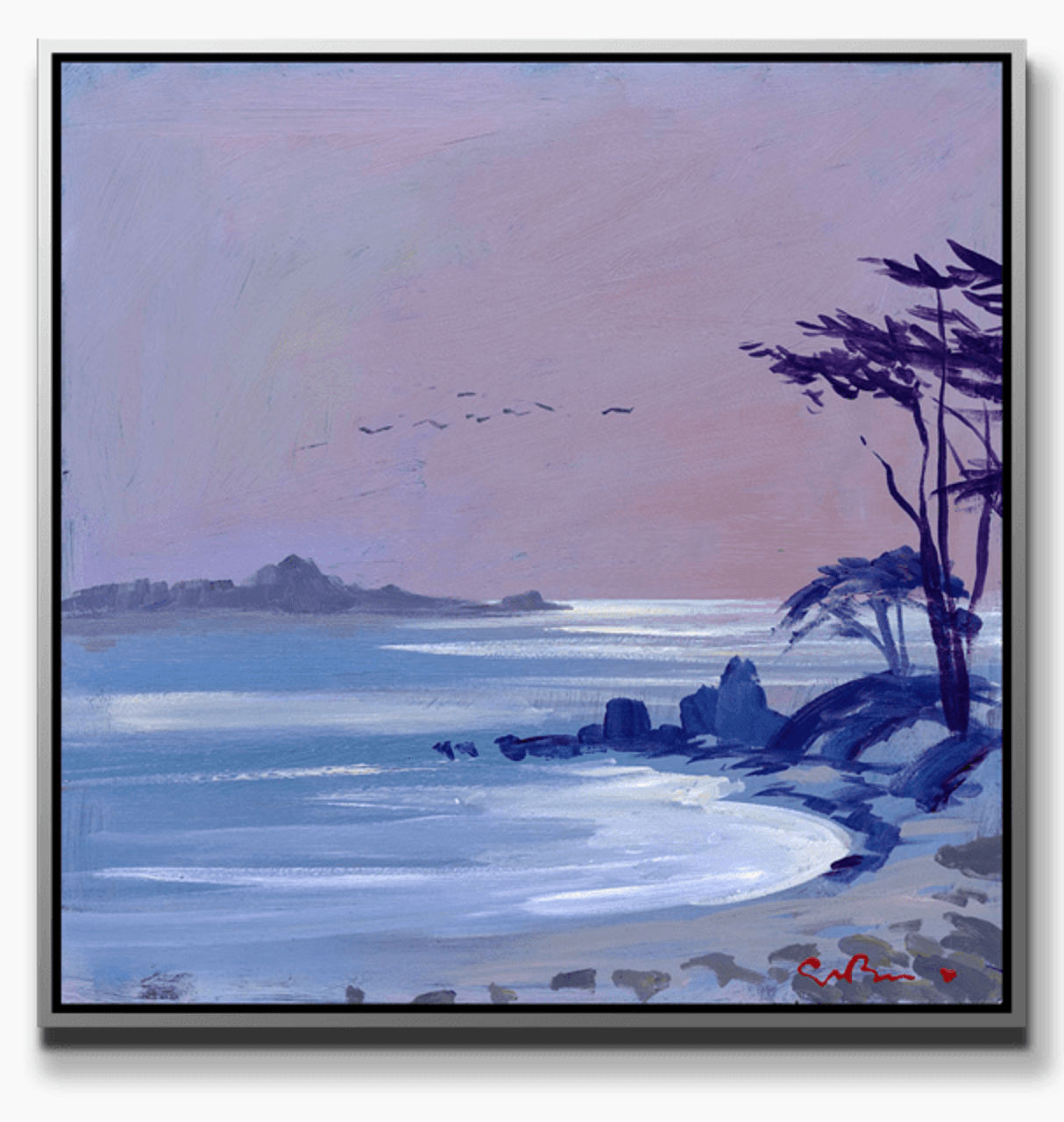 Simon Bull, Pelicans Flying Home, 2018