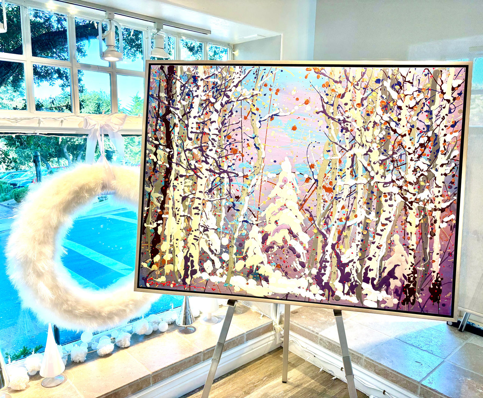 Simon Bull, Snow Dance, 2024