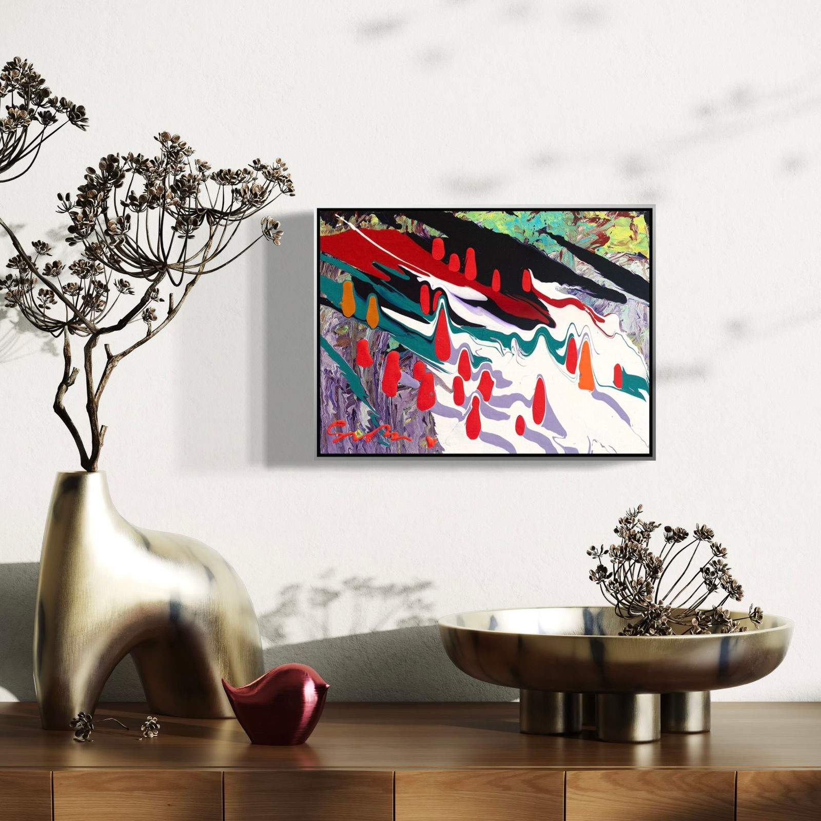 Simon Bull, A Snowy Morning, 2025