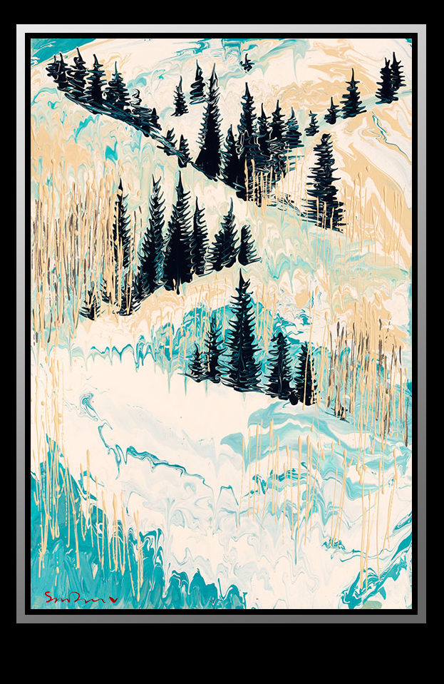 Simon Bull, Wayside Spruces, 2025