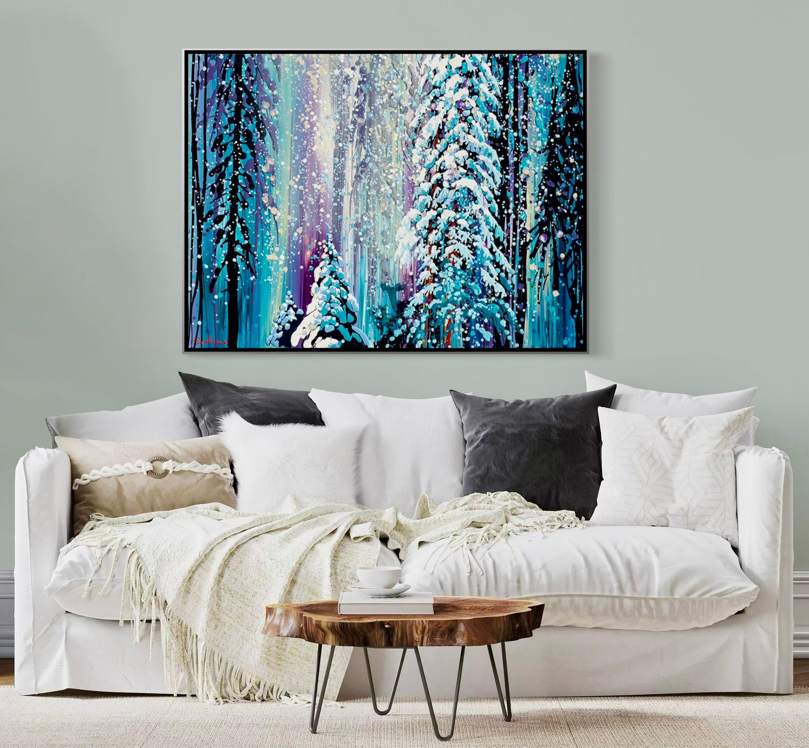 Simon Bull, Snowfall, 2024