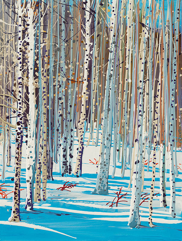 Simon Bull, From Our Window I & II, Diptych, 2025