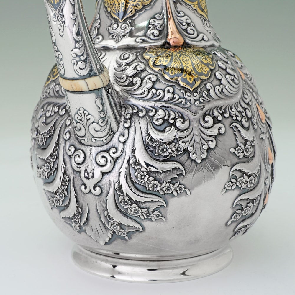 Tiffany & Co., An American Silver and Parcel-Gilt “Saracenic