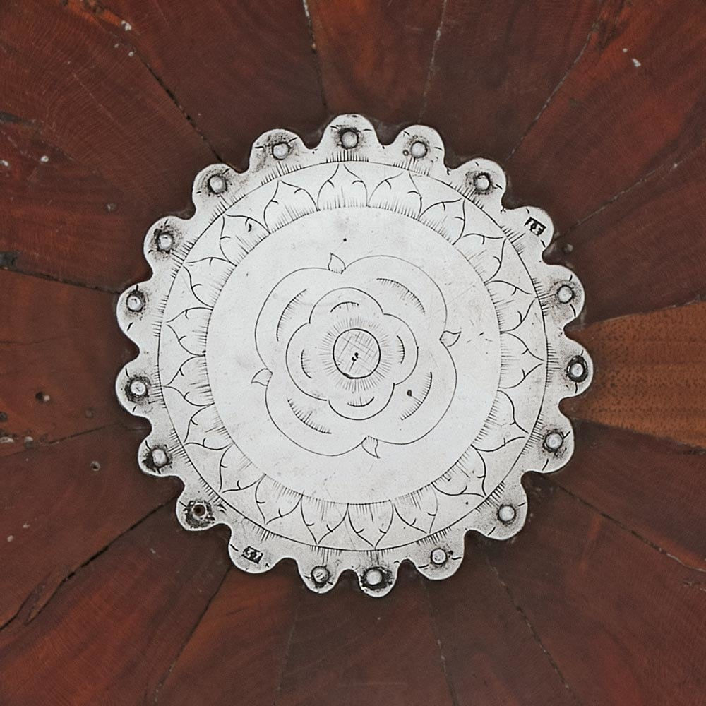 John Falconer, Scottish Silver Mounted Wood Quaich, c. 1690