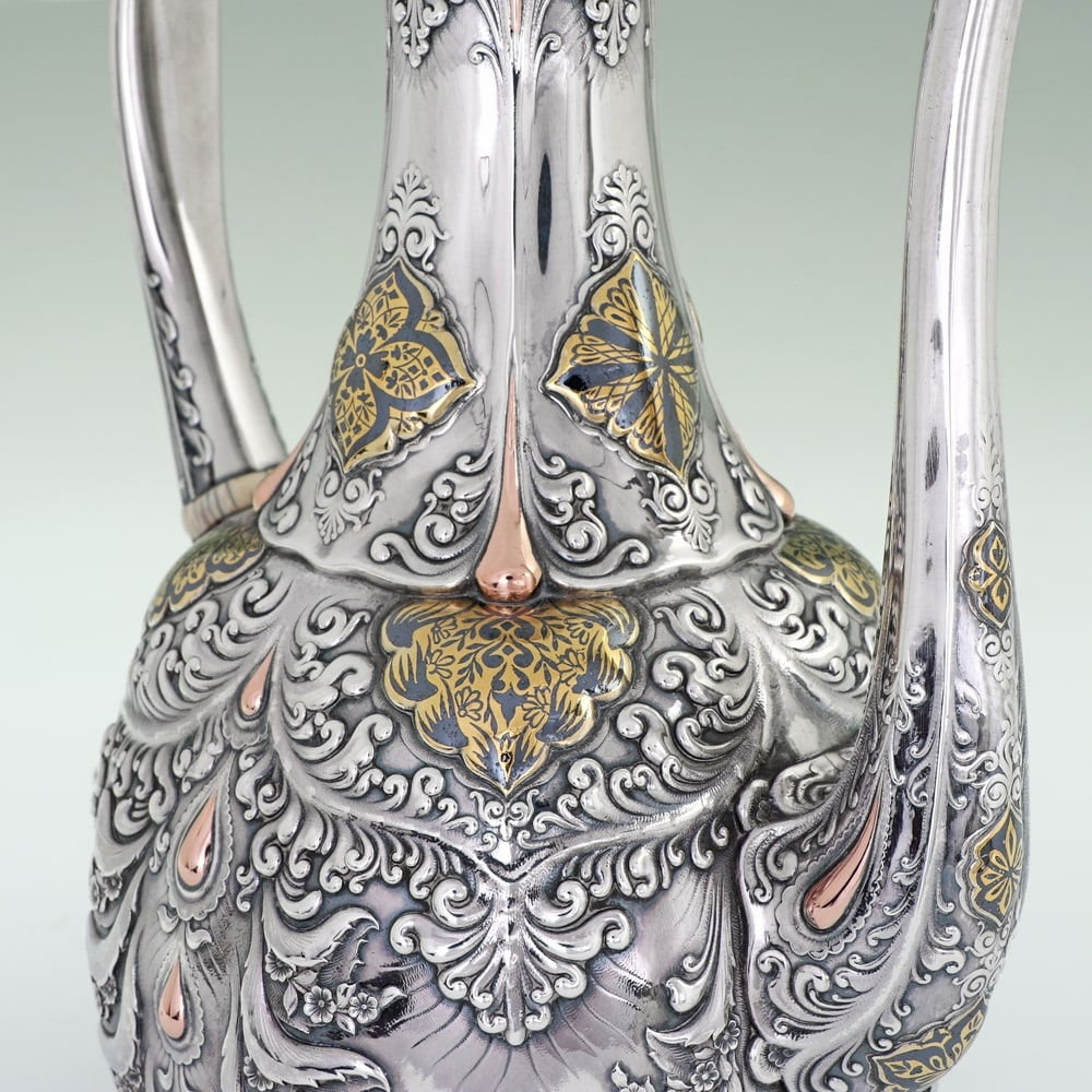 Tiffany & Co., An American Silver and Parcel-Gilt “Saracenic