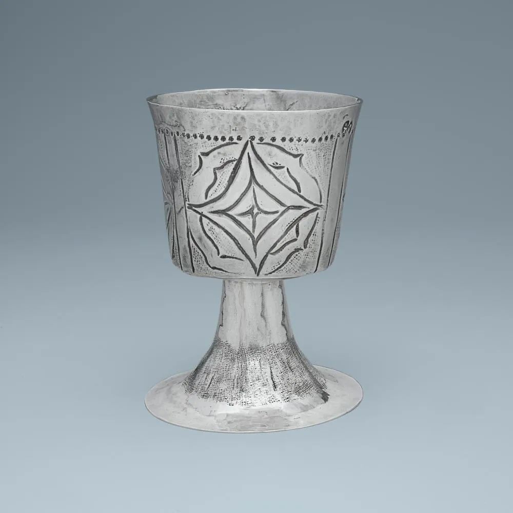 Thomas Cory, A Rare Provincial Charles II Antique English Silver Wine Cup, c. 1665