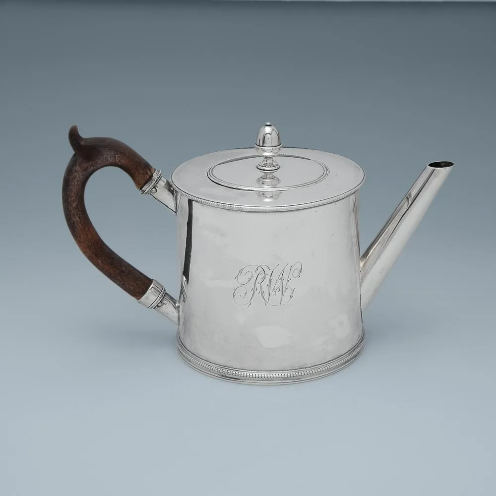 Samuel Richards, An Early American Silver Teapot, c. 1795