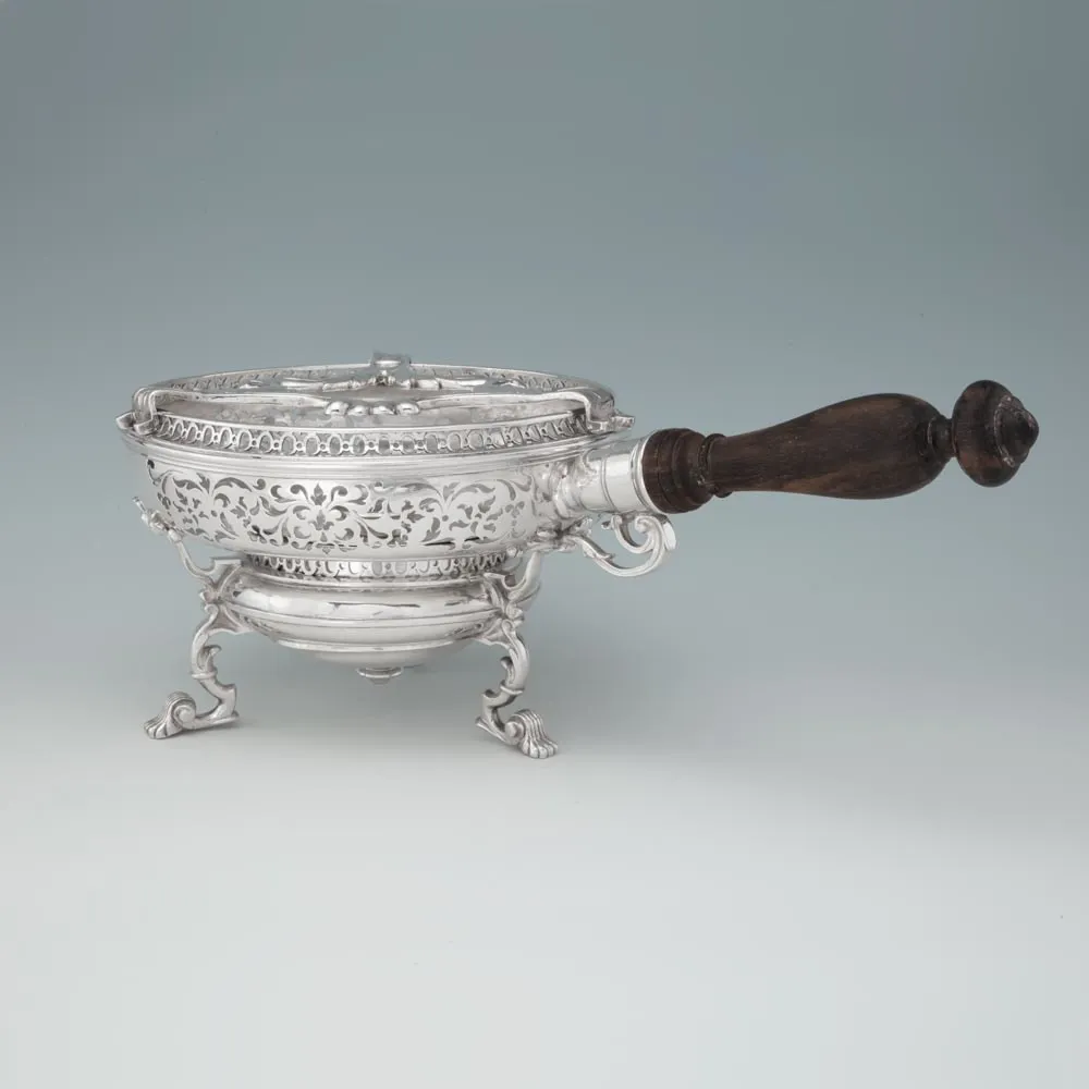 Daniel Garnier, A Late 17th Century English Silver Brazier, c. 1695