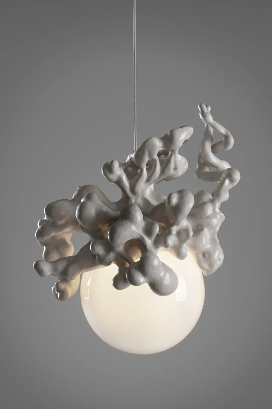 Tadeáš Podracký, The Bloom of Bones Light in White, 2024