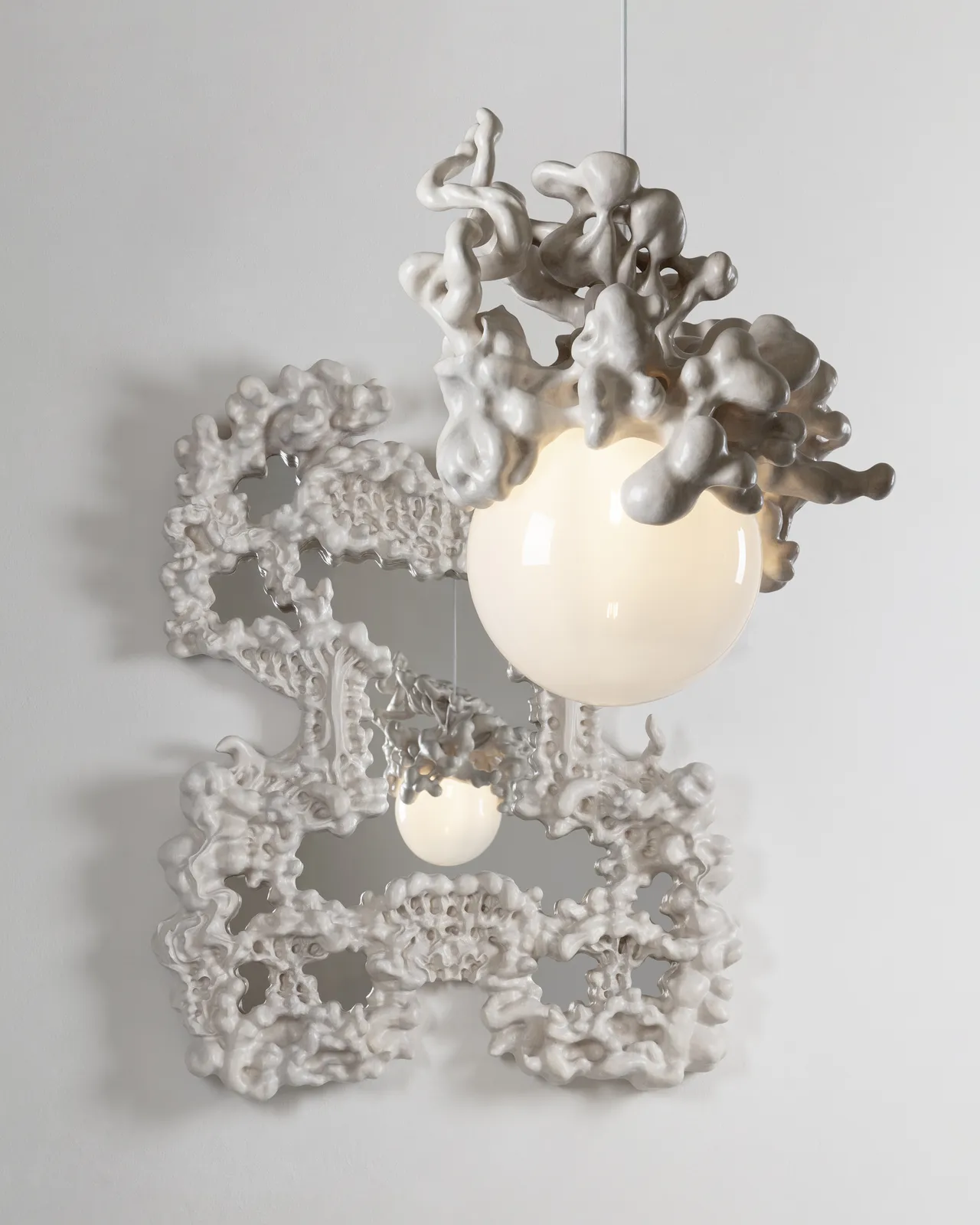 Tadeáš Podracký, The Bloom of Bones Light in White, 2024