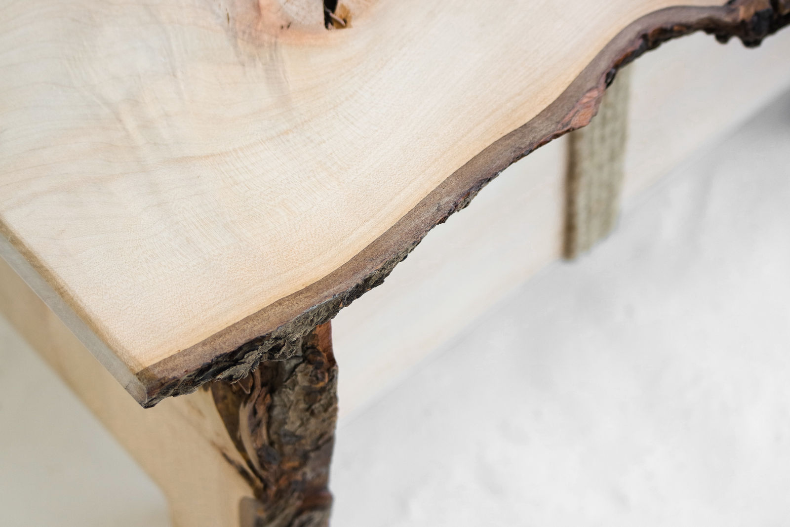 Willem Van Hooff, Ripped wood credenza, 2025