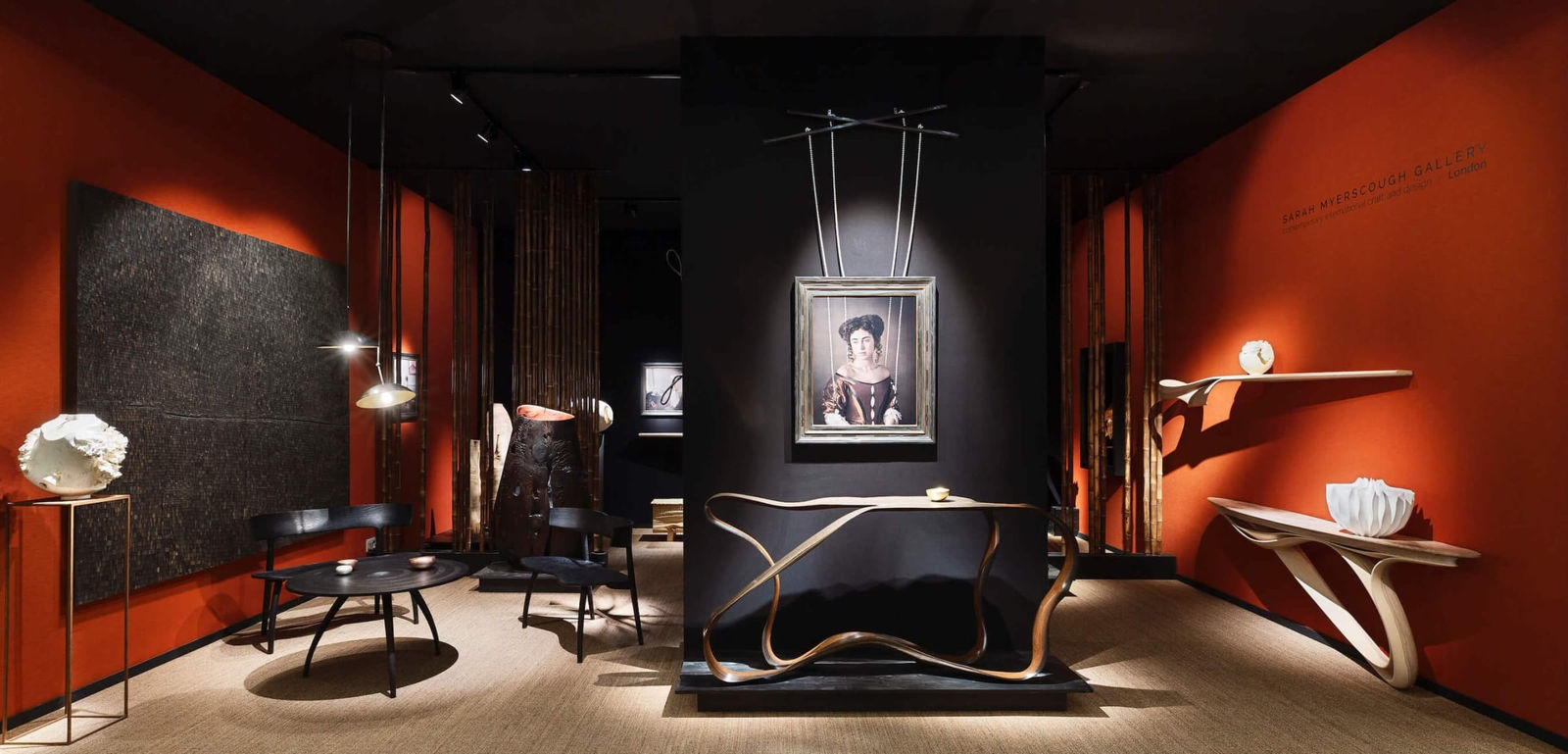 Marc Fish, Mokume Gane Console Commission, 2024