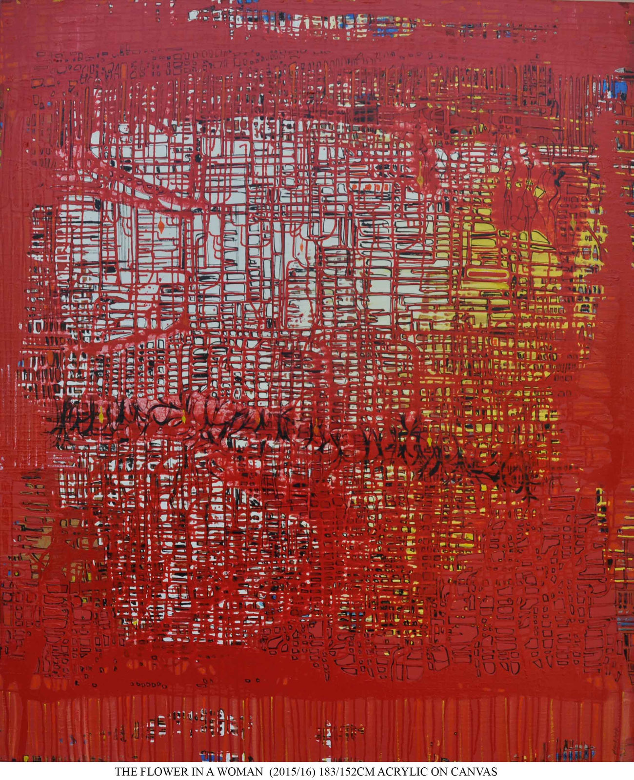 Kofi Agorsor, The Flower in a Woman, 2015