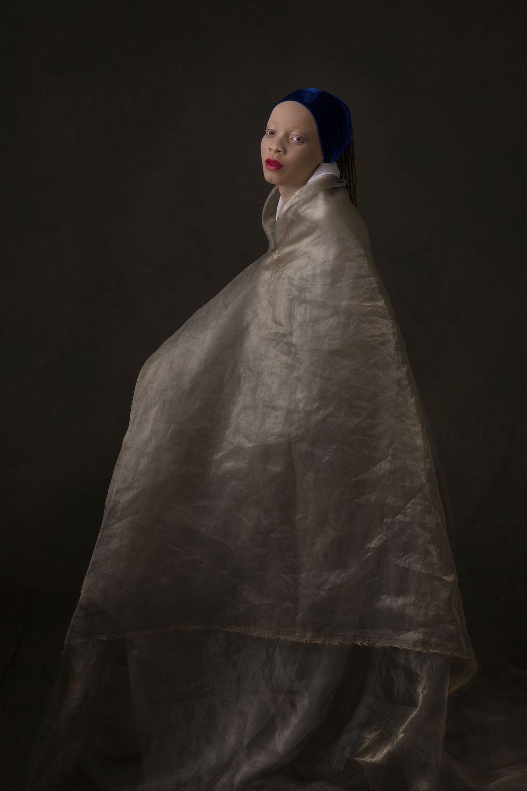 Yetunde Ayeni-Babaeko, The Girl With Blue Scarf, 2019