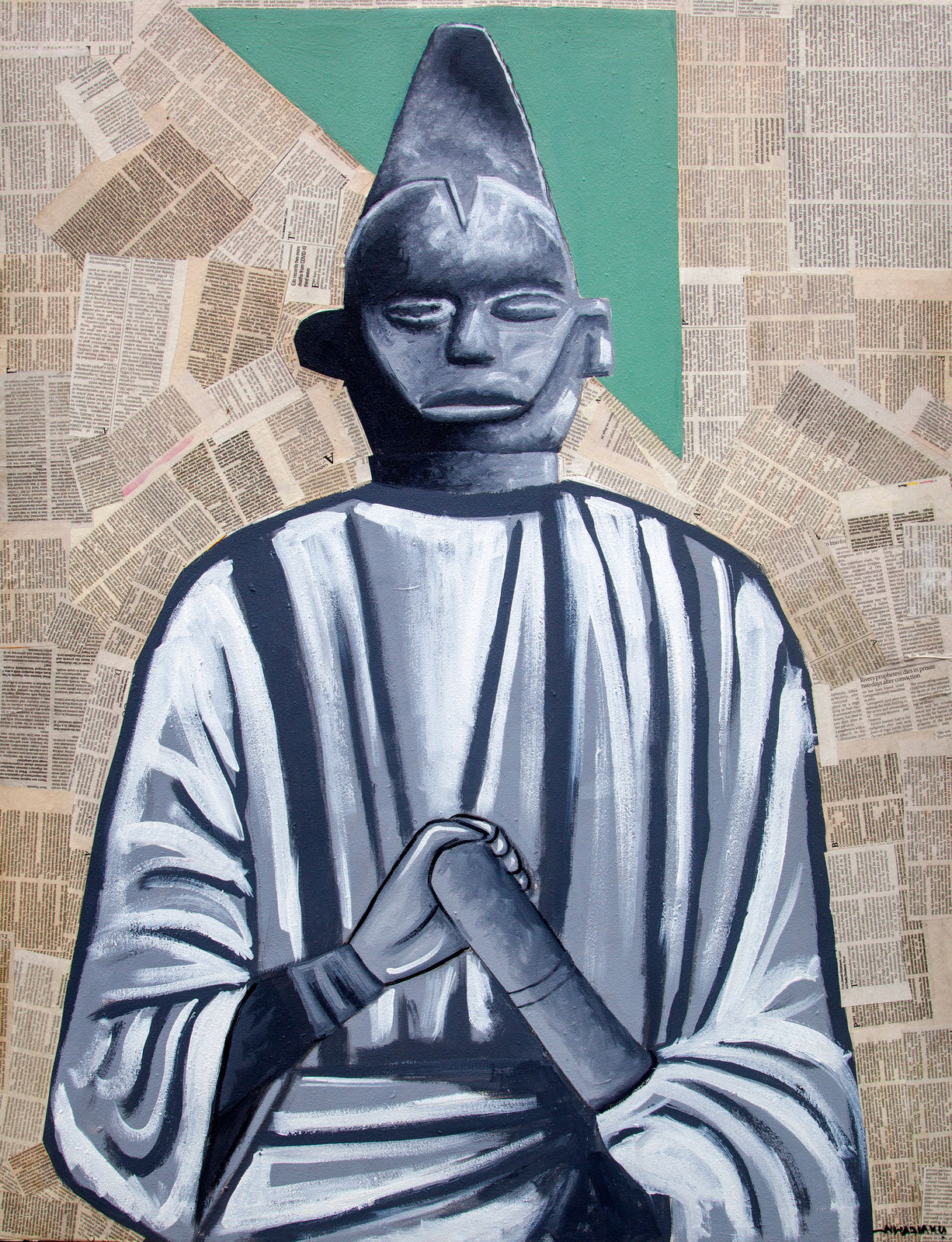 Francis Nwajiaku Uche, Going Round In Circles II, 2022