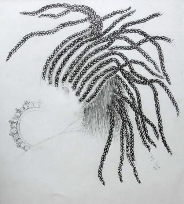 Taiye Idahor, Waiting for Beauty series no.2, 2016