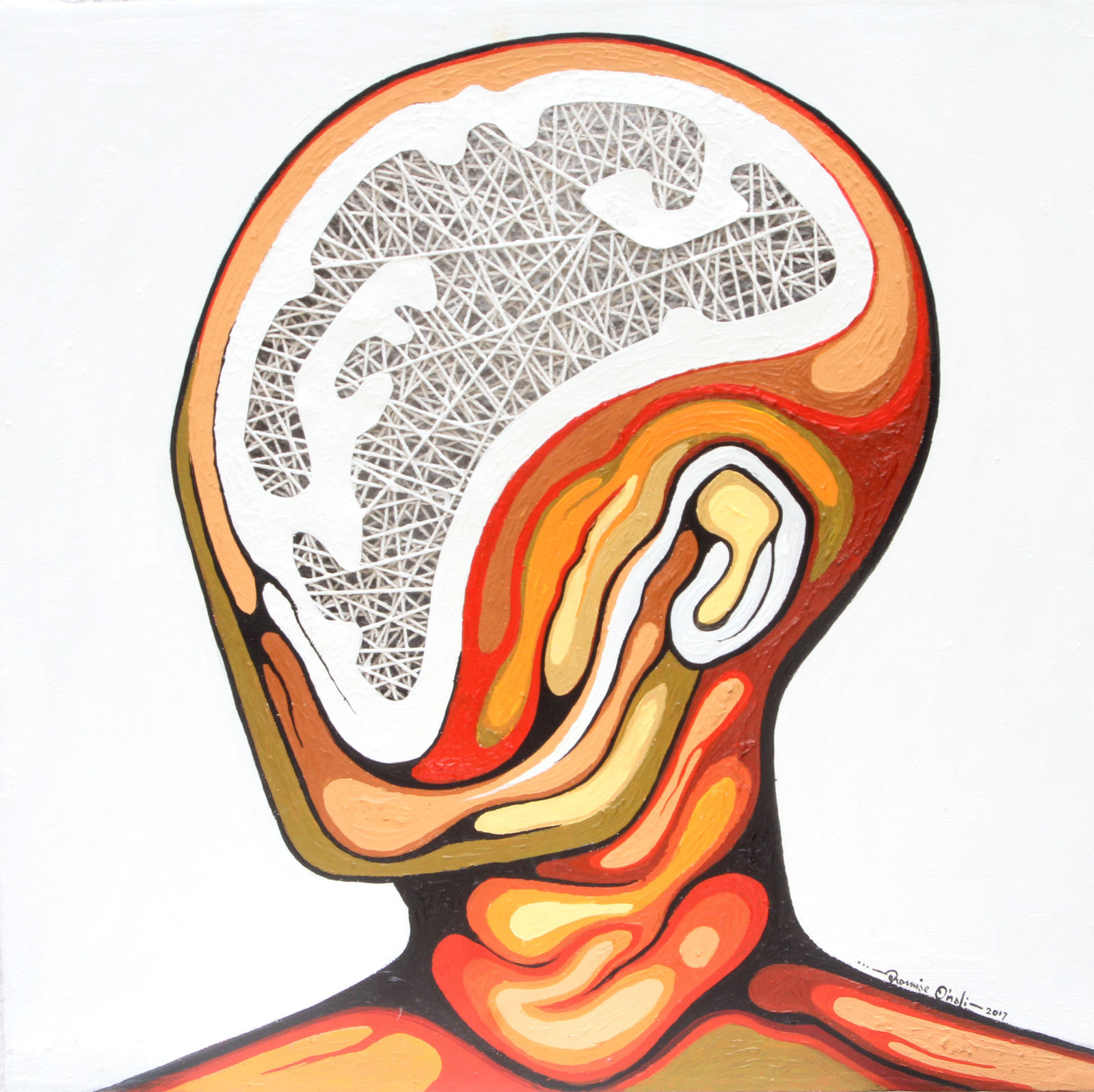 Promise O'nali, Tainted Perceptions II, 2018