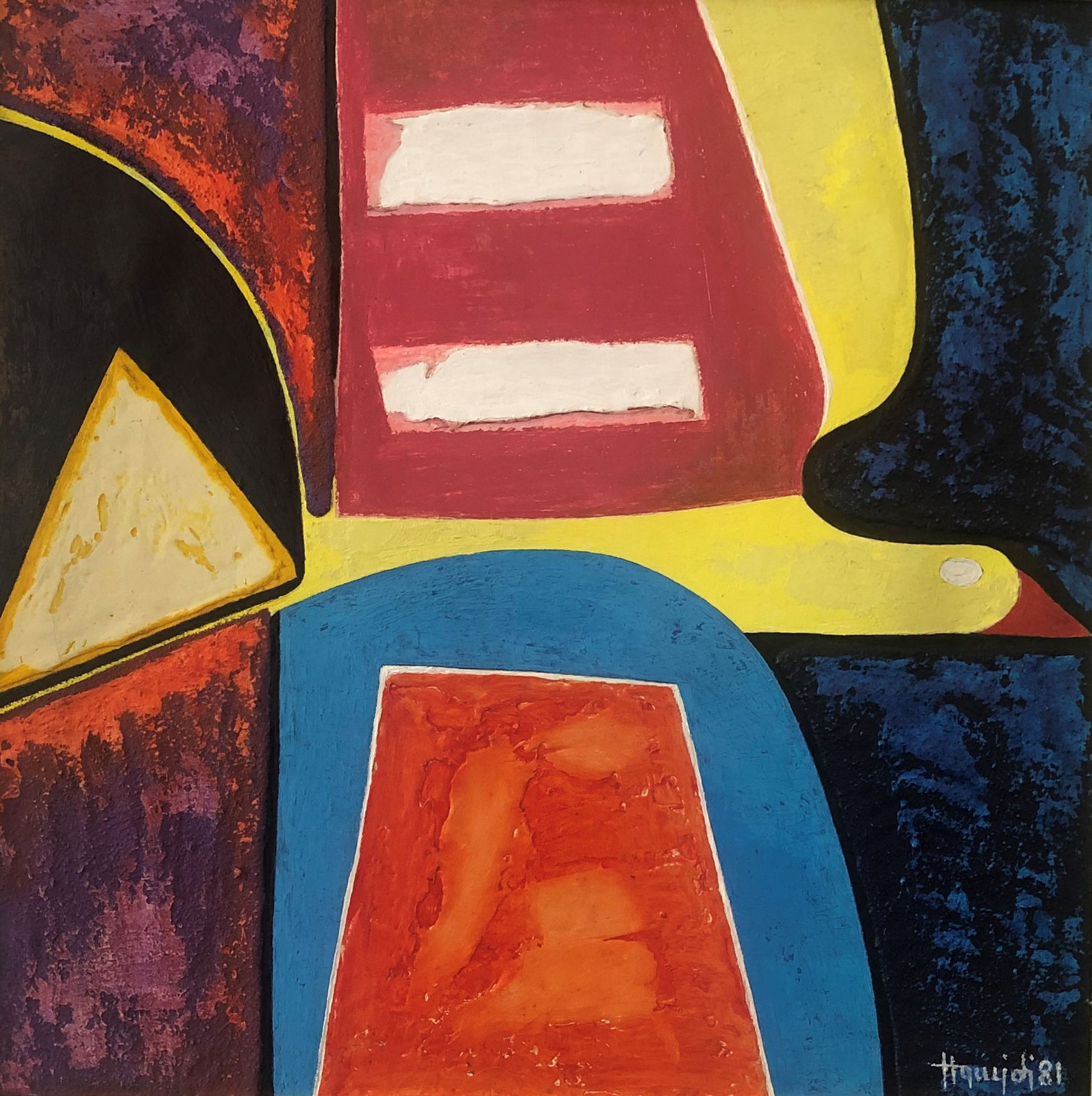 Mohamed Hamidi, Sans Titre, 1981