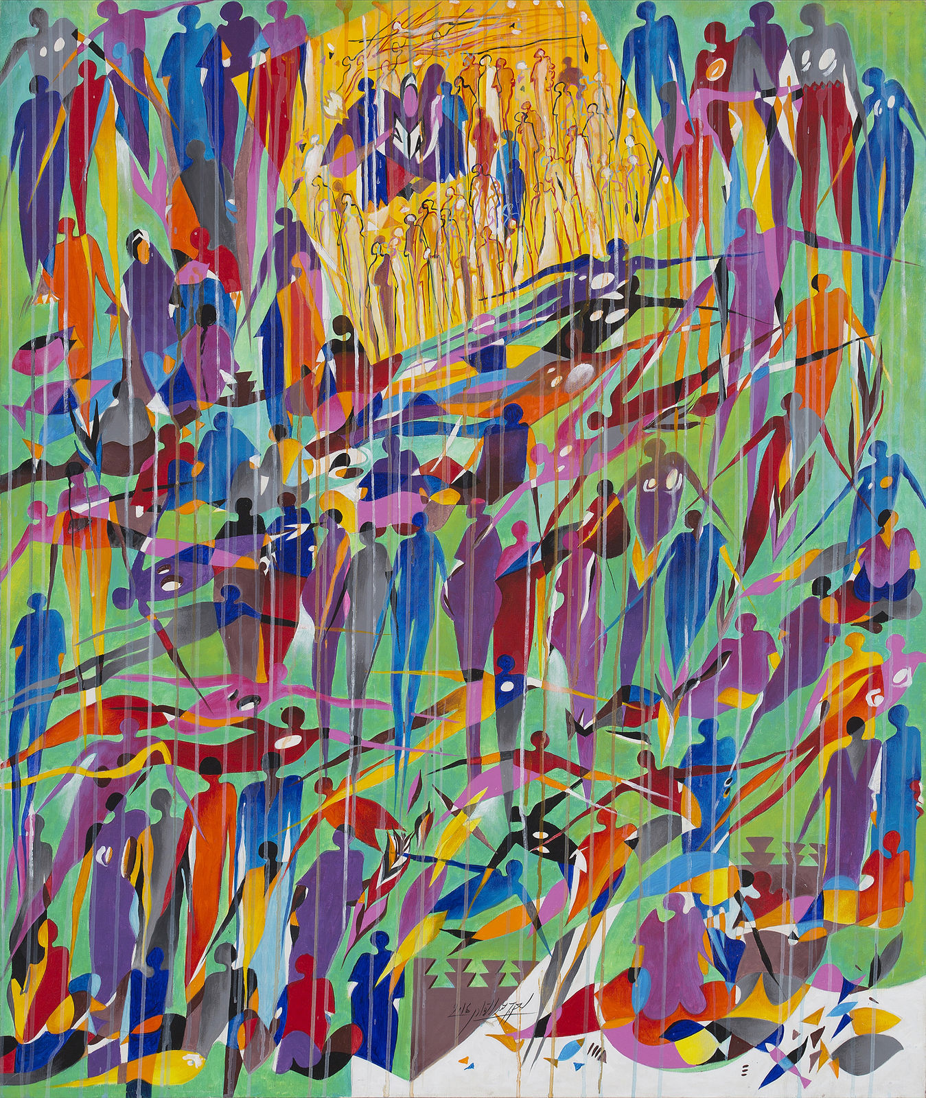 ABDELKADER LAARAJ, Sans titre, 2016