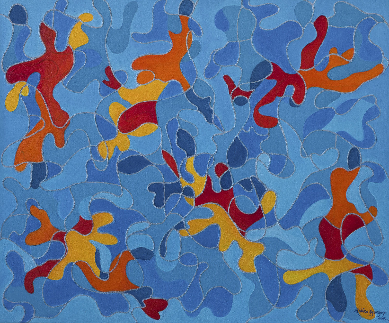 Malika Agueznay, Sans titre, 2013