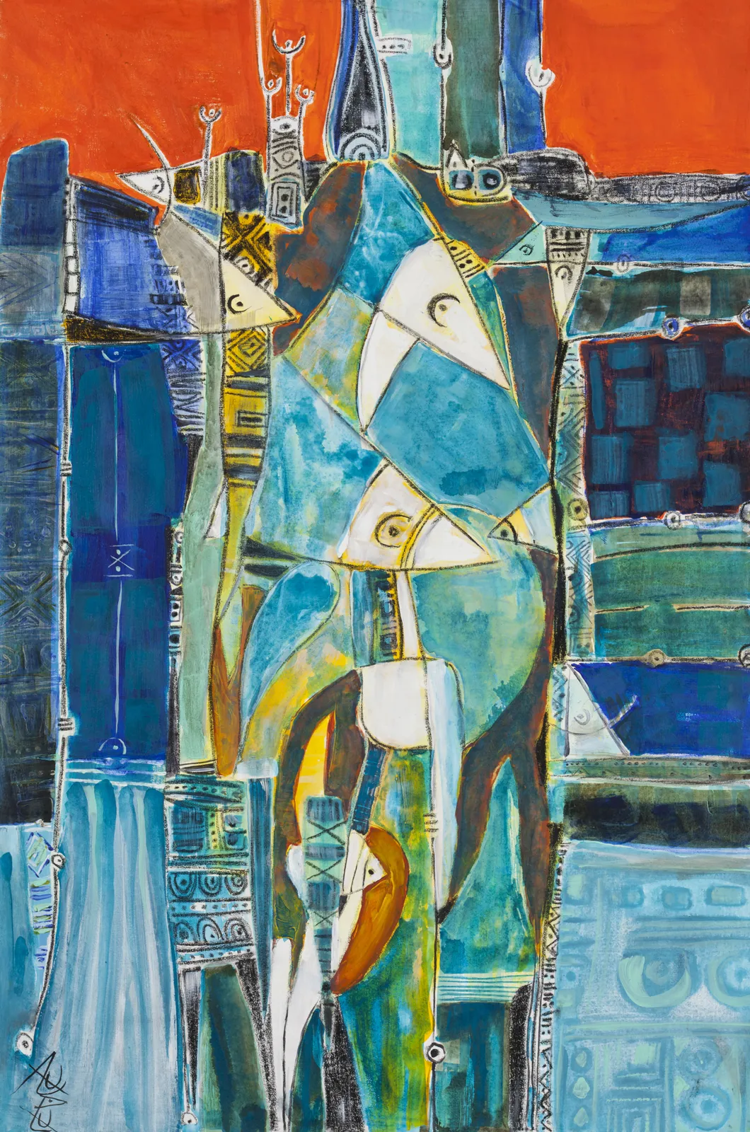 Zulu Mbaye, Sans Titre