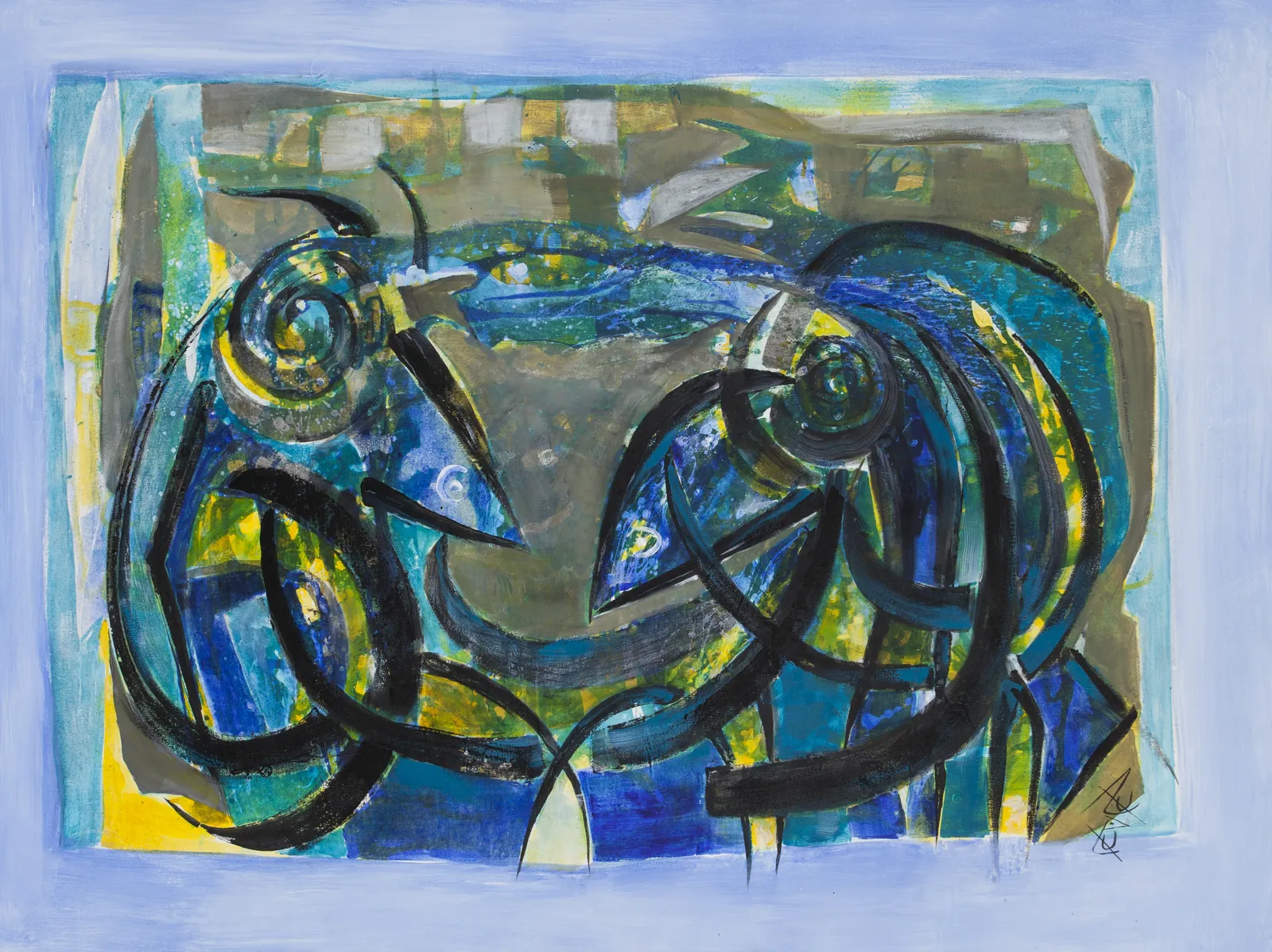 Zulu Mbaye, Sans Titre