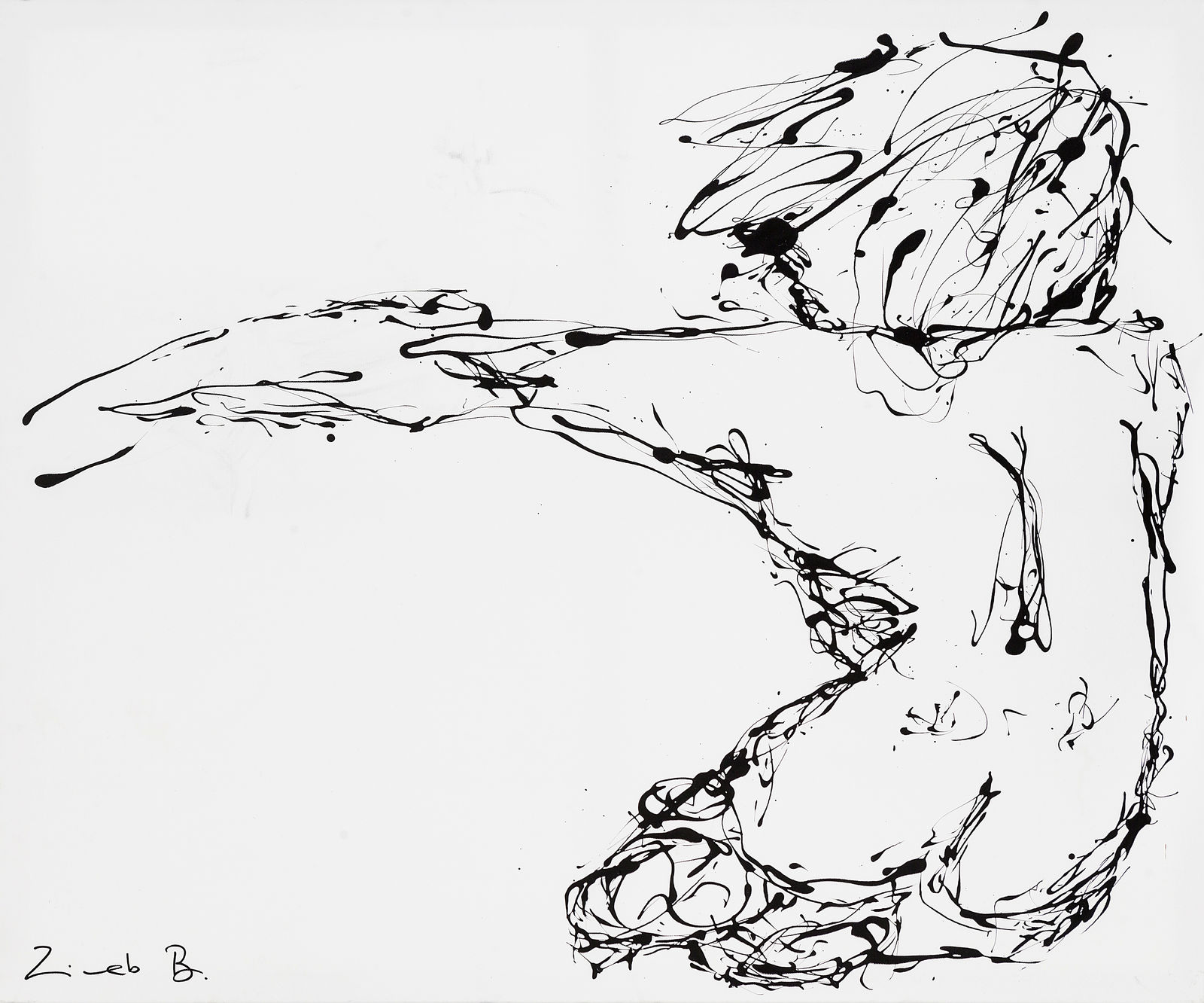 Zineb bennis, Dos nu, 2018