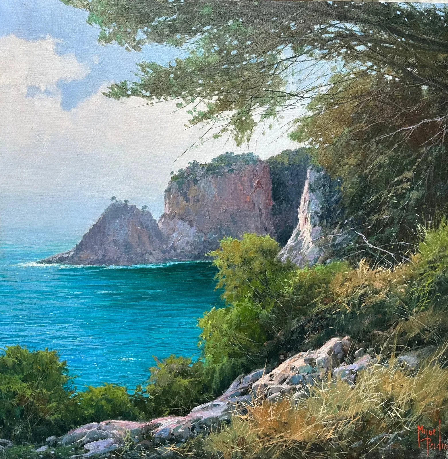 Miguel Peidro, Parador de Aiguablava