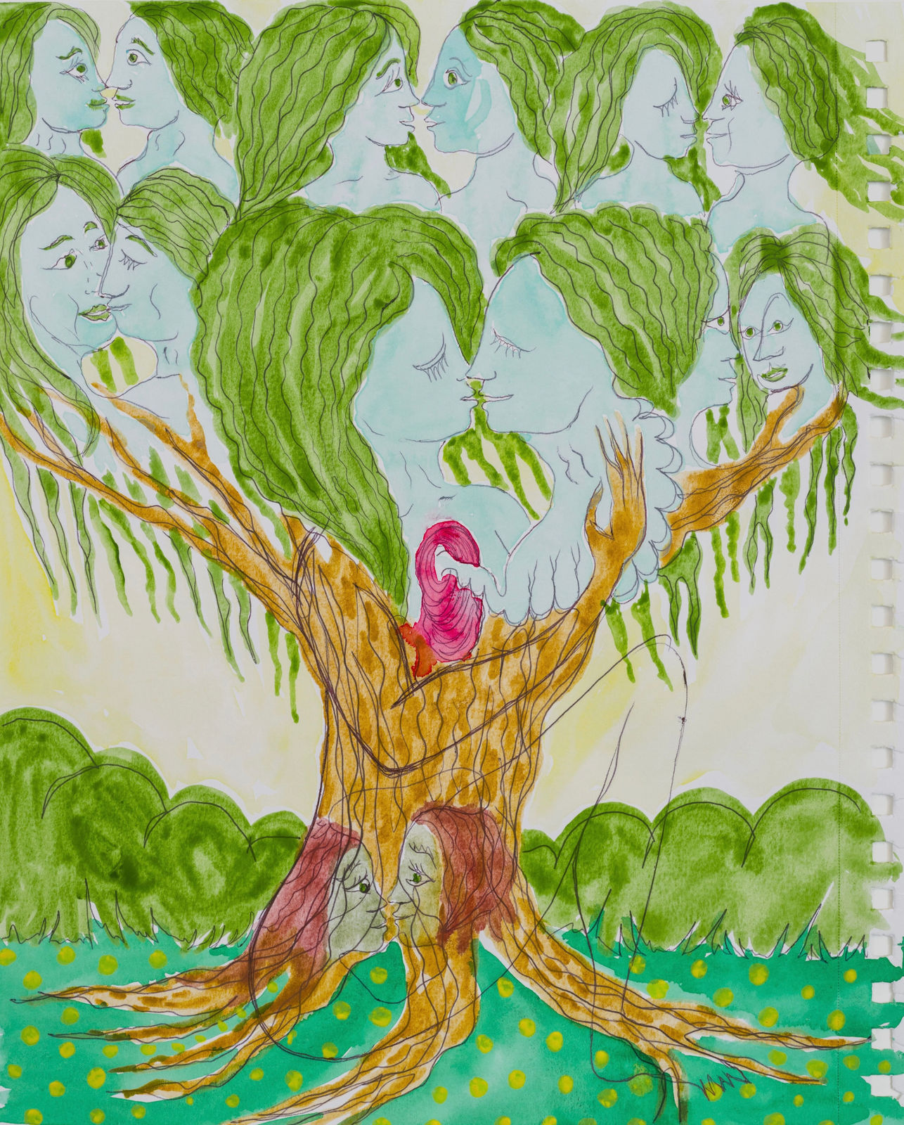 Aaron Johnson, Tree of Love, 2025