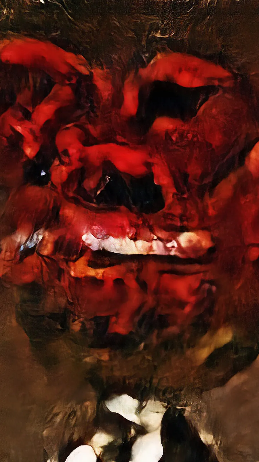 Mario Klingemann, Arcana Series - Hadron Counsellor (Strength), 2019