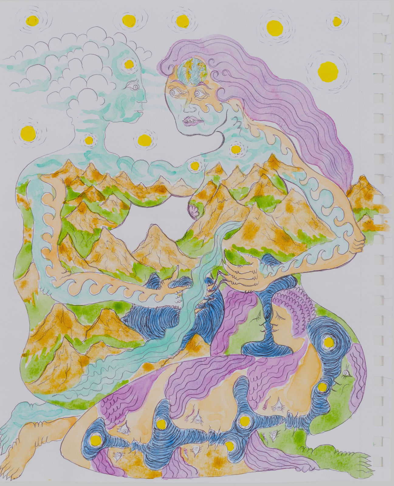 Aaron Johnson, Waterfall, 2025