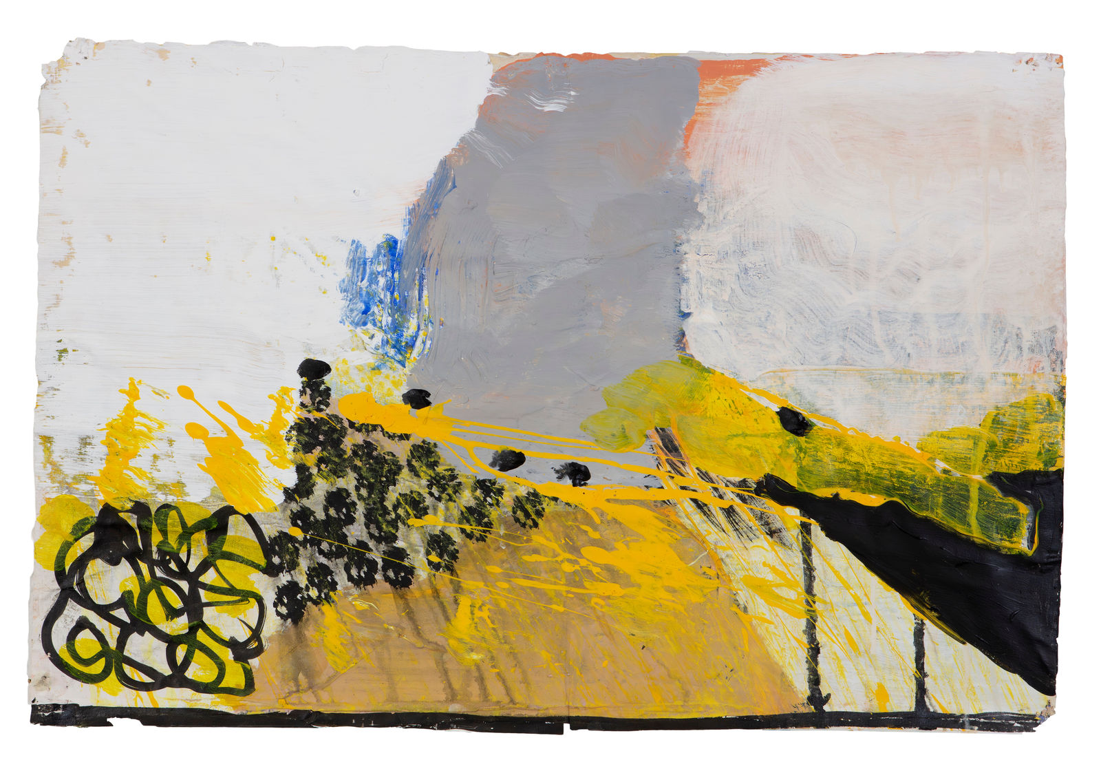 Eamon Colman, A smudged milk kind of day, 2023 - 2024