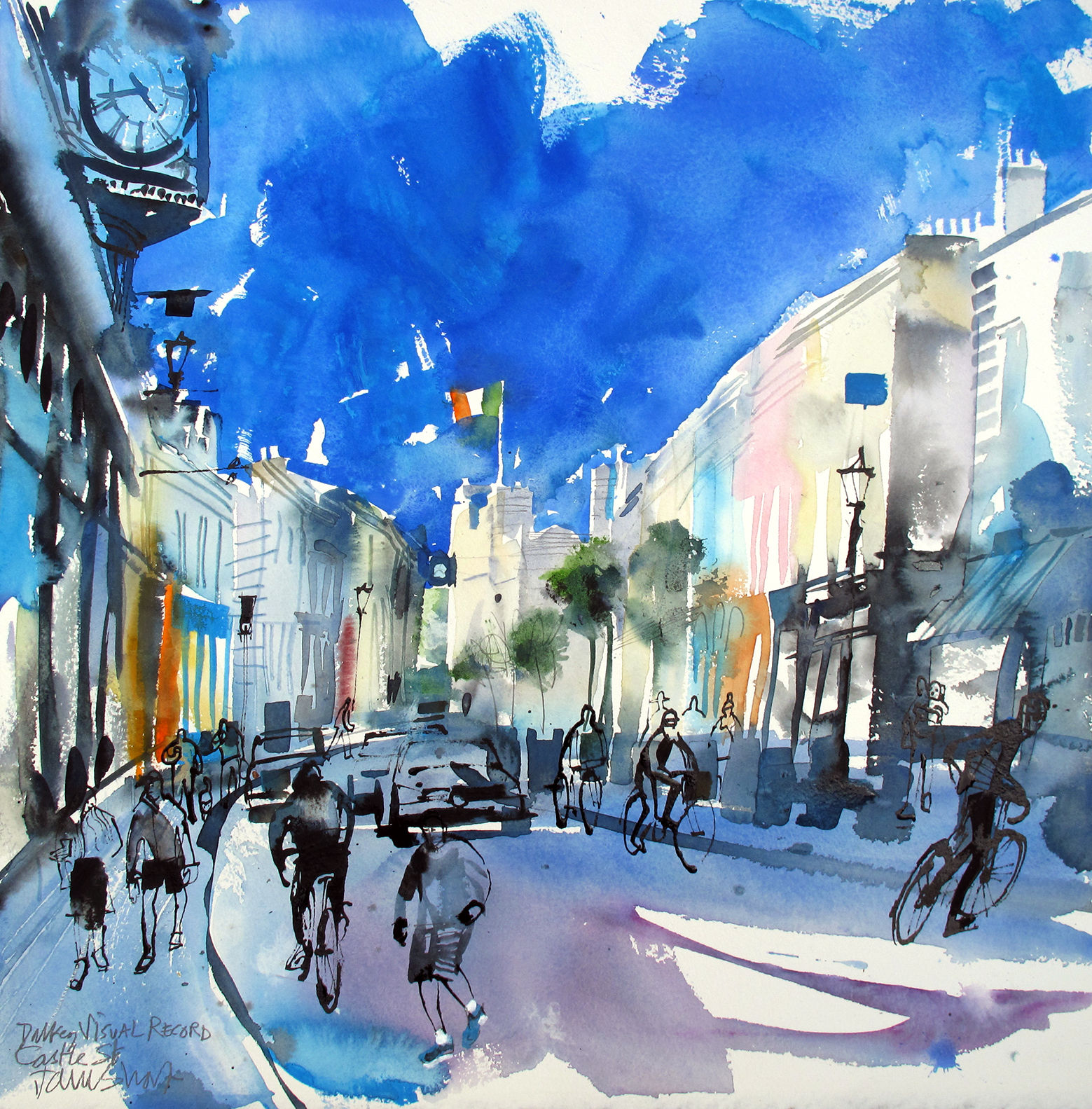 John Short, Castle Street, Dalkey, 2021