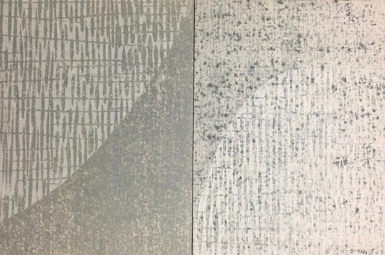 Kate MacDonagh, Diptych I. G/W