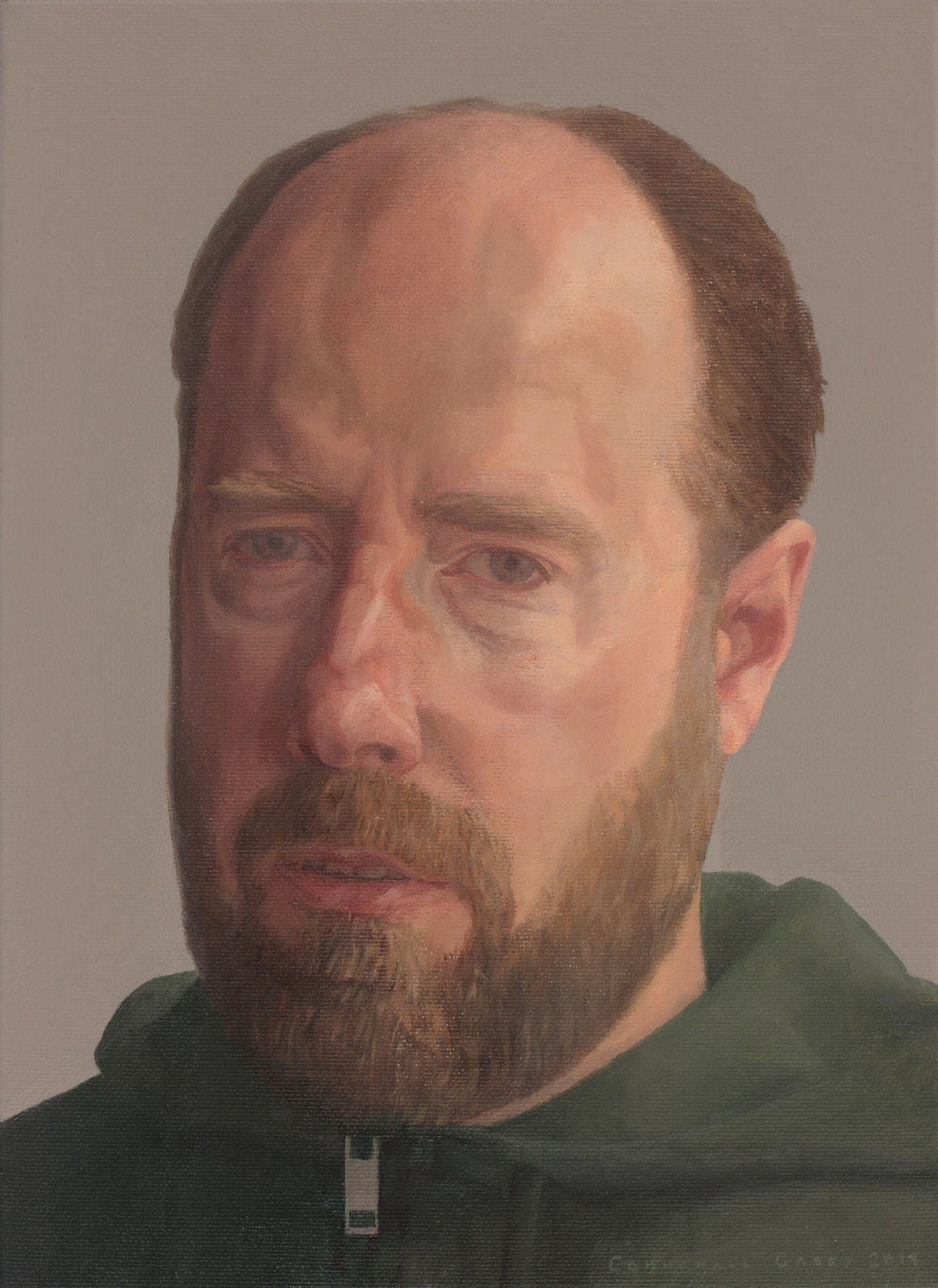 Comhghall Casey, Self Portrait, 2019