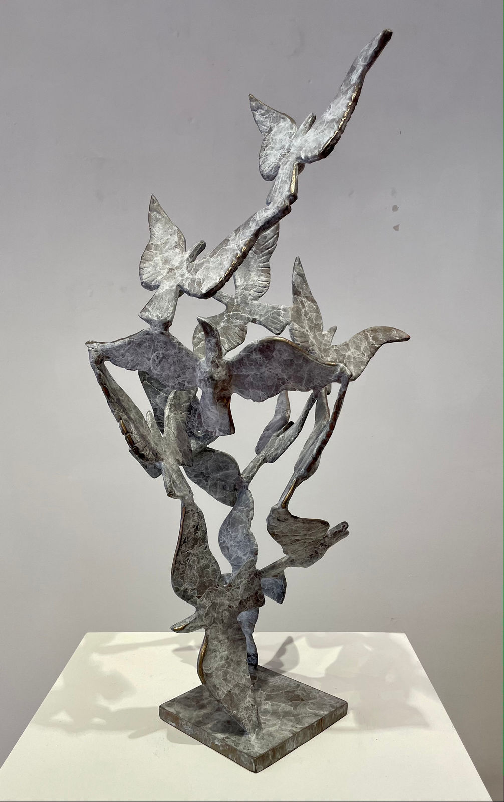 John Behan RHA, White Birds, 2022