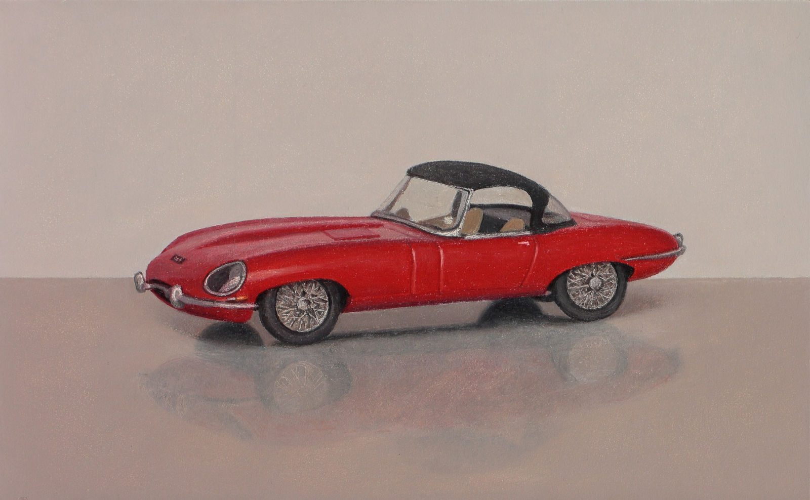 Comhghall Casey, Model Car (Jaguar E-Type, Airfix), 2022