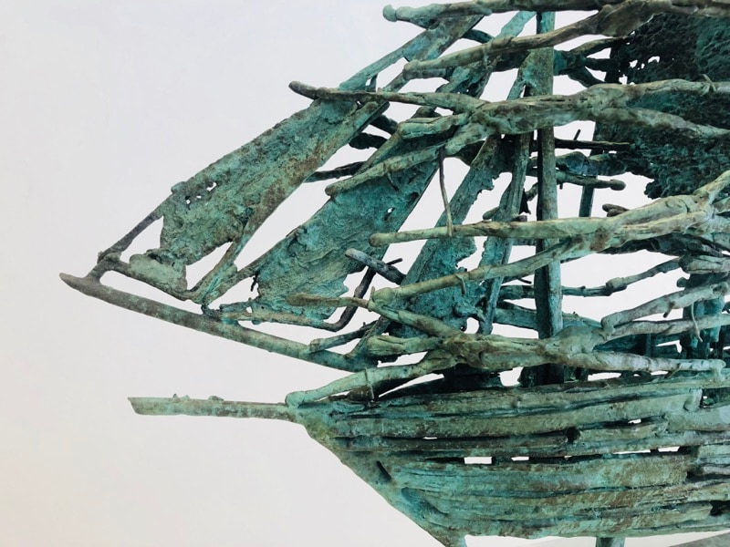 John Behan RHA, Famine Ship Mayo, 2017