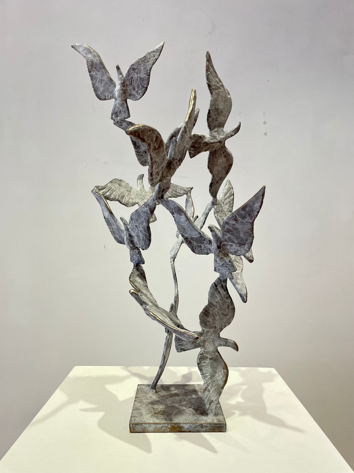 John Behan RHA, White Birds, 2022