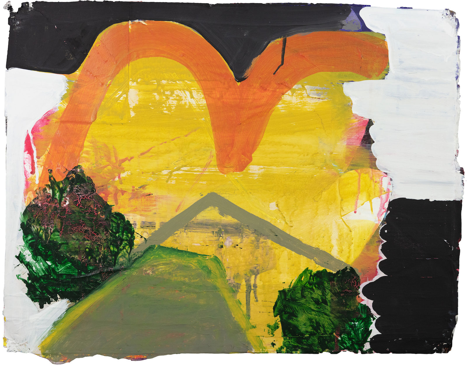 Eamon Colman, An afternoon where the mountains neglect their curtains, 2021