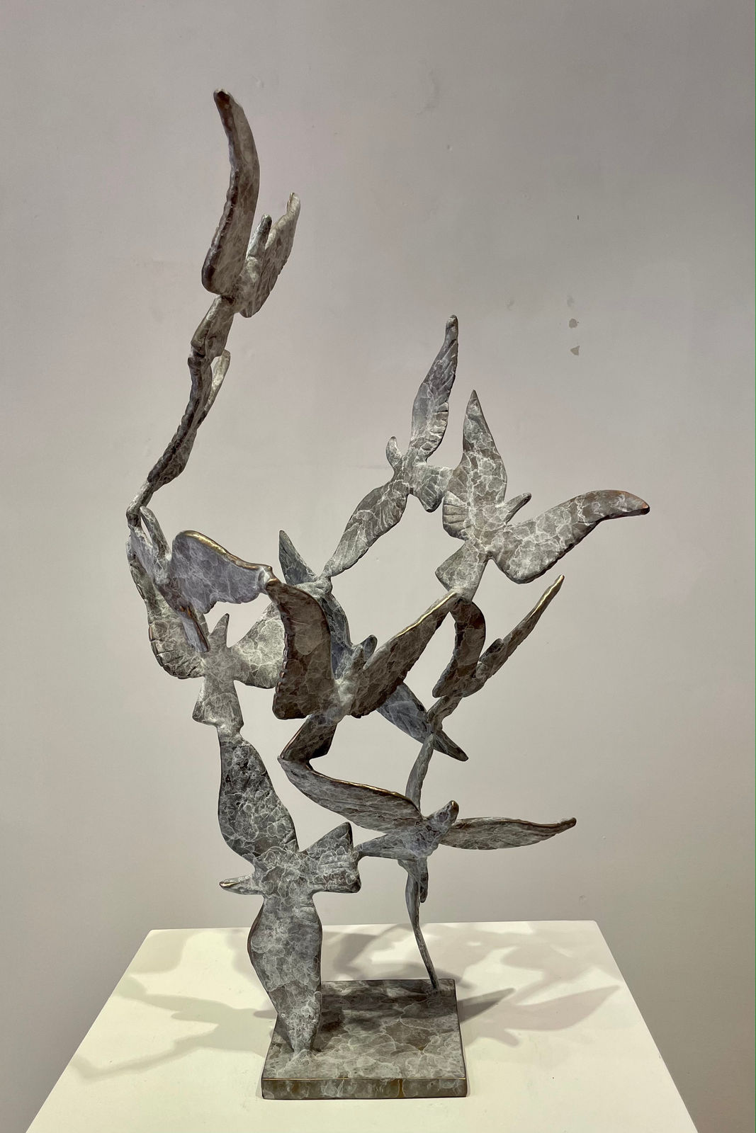 John Behan RHA, White Birds, 2022