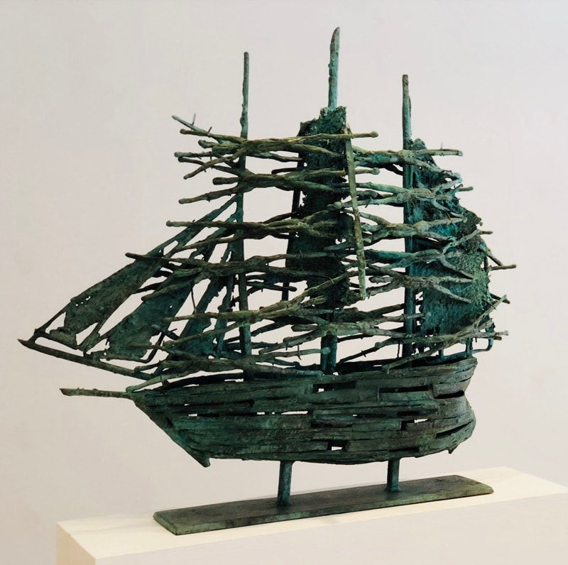 John Behan RHA, Famine Ship Mayo, 2017