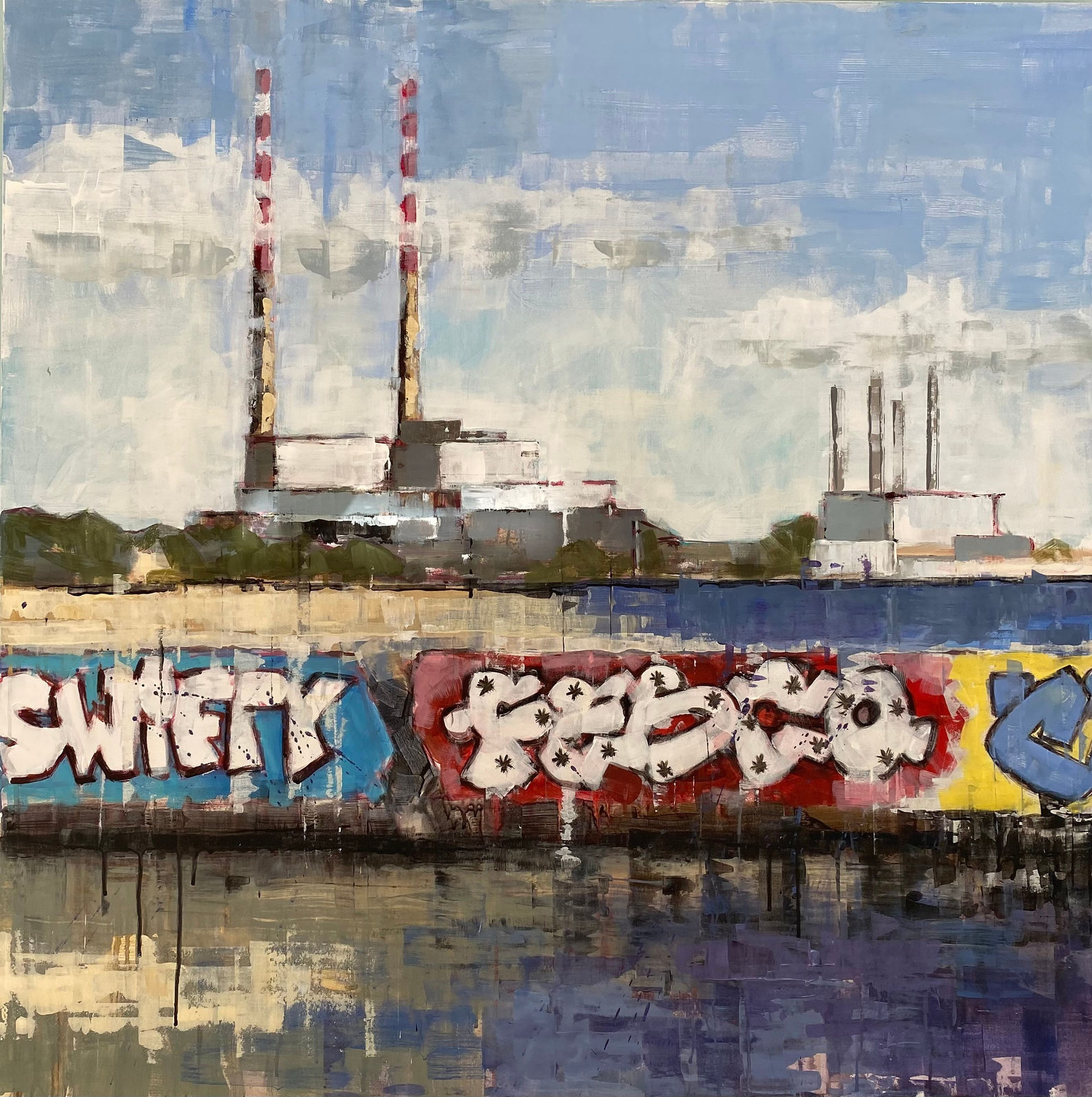 Bridget Flinn, Sandymount Graffiti
